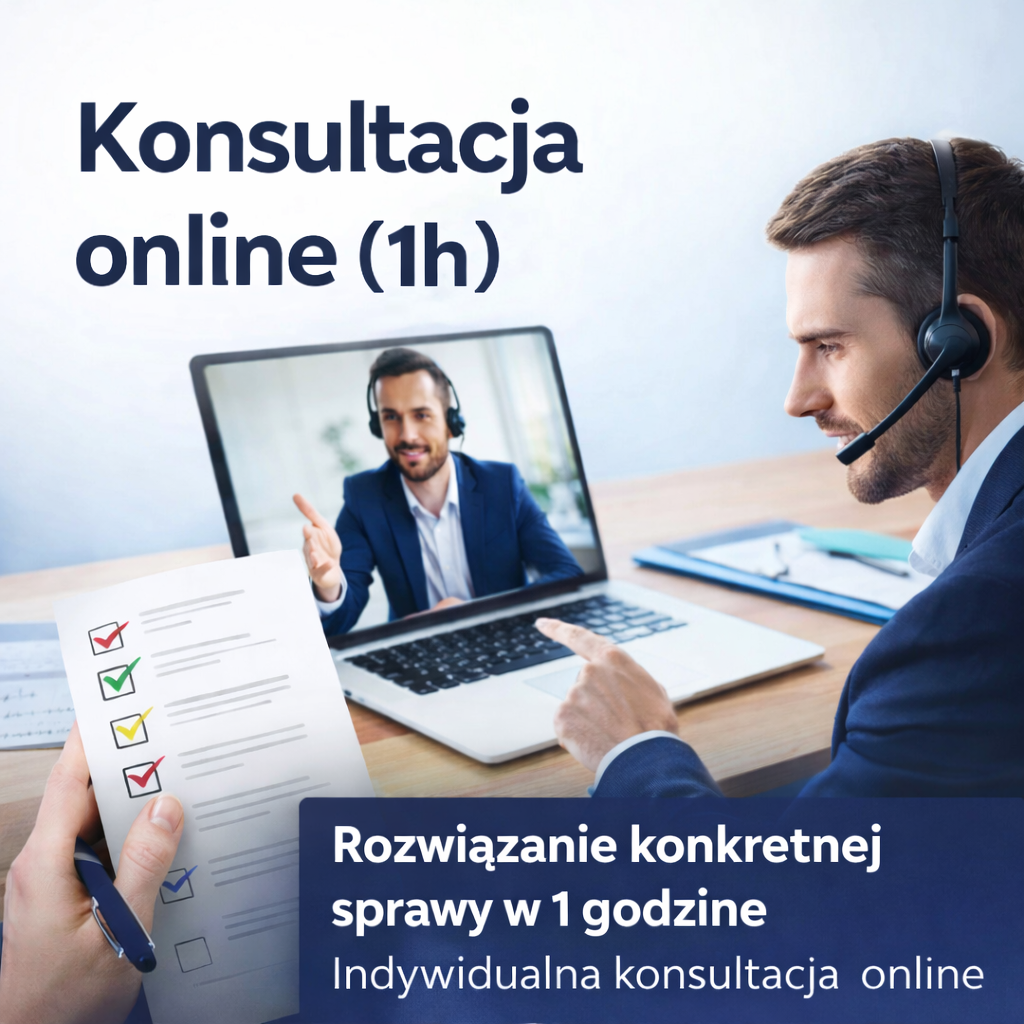Konsultacja online 1h